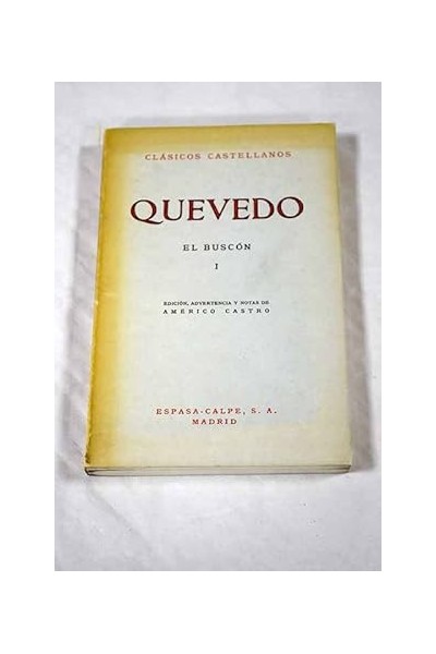 El Buscón, tomo I